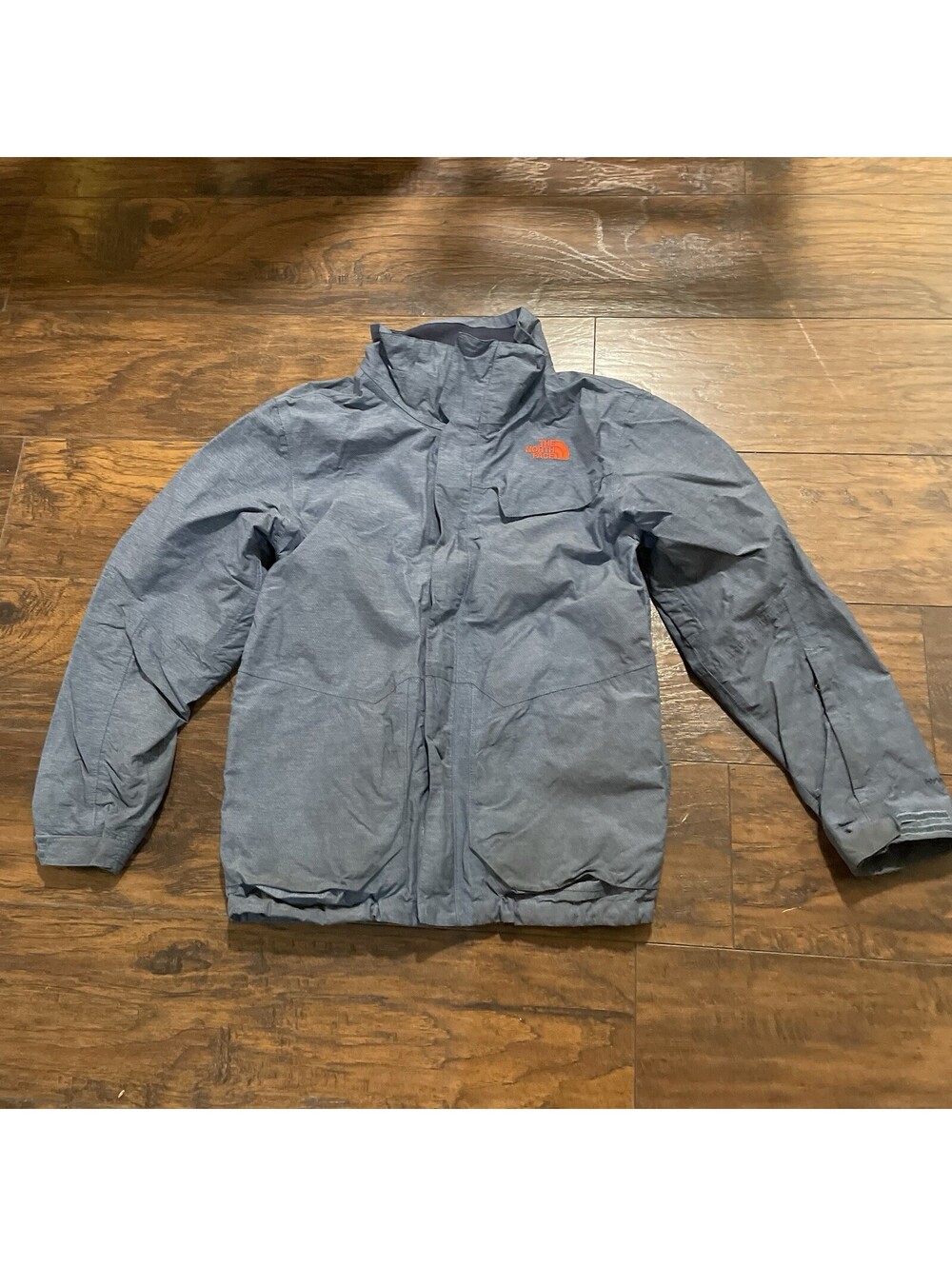 The North Face HyVent Mens Medium Green Ski Snowboard Shell Jacket AHJC Outdoor